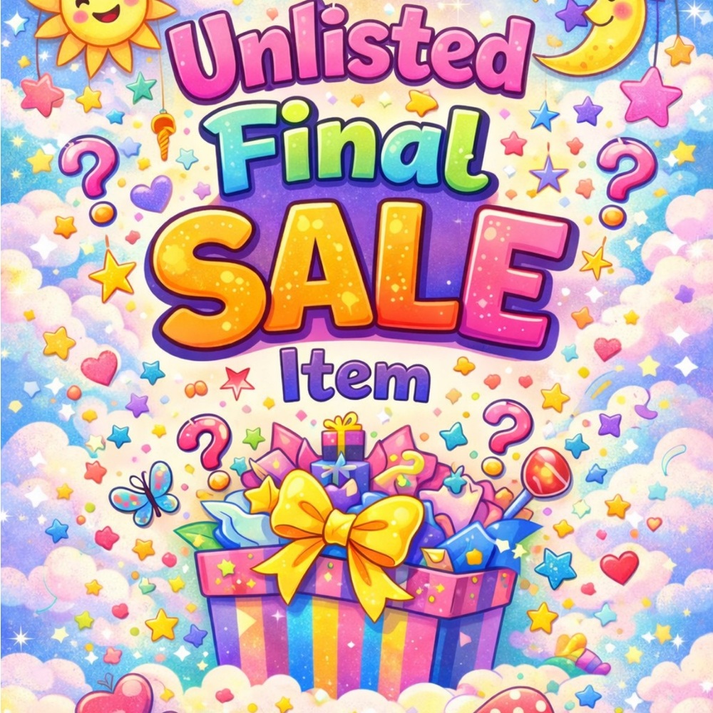 UNLISTED ITEM LIVE SHOW FINAL SALE